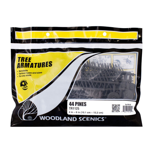 Woodland Scenics TR1125 Pine Tree Armatures (44)