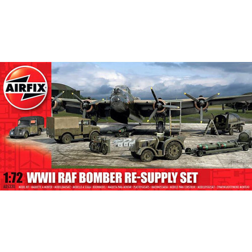 Airfix Air05330 - Airfix Diorama - 1:72 - Bomber Re-supply Set 1