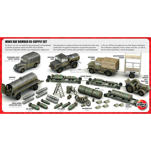 Airfix Air05330 - Airfix Diorama - 1:72 - Bomber Re-supply Set 2