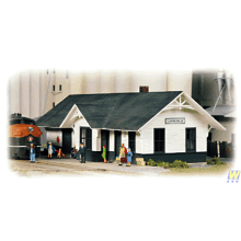 Walthers Cornerstone Clarkesville Depot Building Kit N Gauge WH933-3240