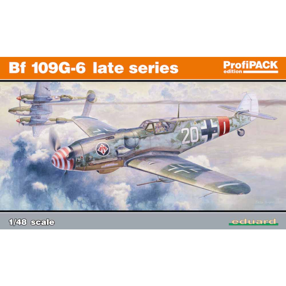 Eduard 82111 Messerschmitt Bf-109G-6 Late Profipack 1:48 Aircraft Model Kit