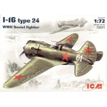 ICM72071 - ICM 1:72 - I-16 type 24, WWII Soviet Fighter