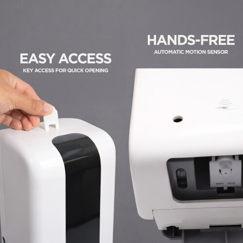GELCAVE Automatic Hand Sanitiser Dispenser with Infrared sensor, Bracket & Stand 2