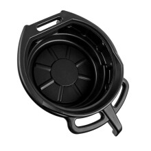 Car Oil Container 10L Drain Pan for Easy Oil Changes, 50x38x13 CM Vehicle Oil Catch Pan, Durable Plastic