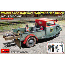 MIN38063 - Miniart 1:35 - Tempo E400 Railway Maitenance Truck