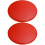 2Stk Runder Hockersitz Rot Robust Und Zu Reinigen 6