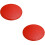2Stk Runder Hockersitz Rot Robust Und Zu Reinigen 7