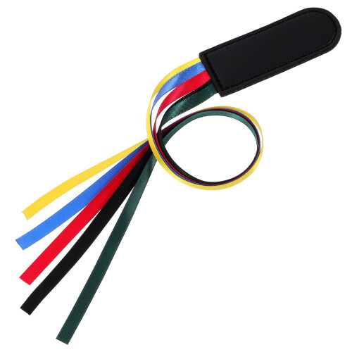 3Stk Wiederverwendbare Schwarze PU-Band Lesezeichen Für