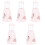 5Pz Abbeveratoio Criceto Verticale Rosa Pratico Per Casa E 3