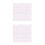 White Eyelash Extension Lash Pads Makeup Beauty Tools 10