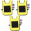 3Sets Kinderen Sticky Vest En Balspeelgoed Set 3