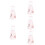 5Pcs Vertical Chinchilla Bottle Practical Pet Water Feeder Pink 10