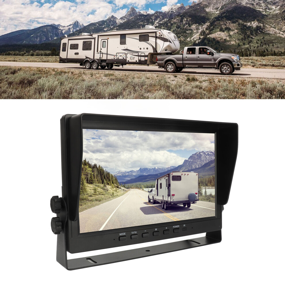10.1In Hd Rv Backup Camera Monitor For Truck, Trailer, Camper 7901369069437