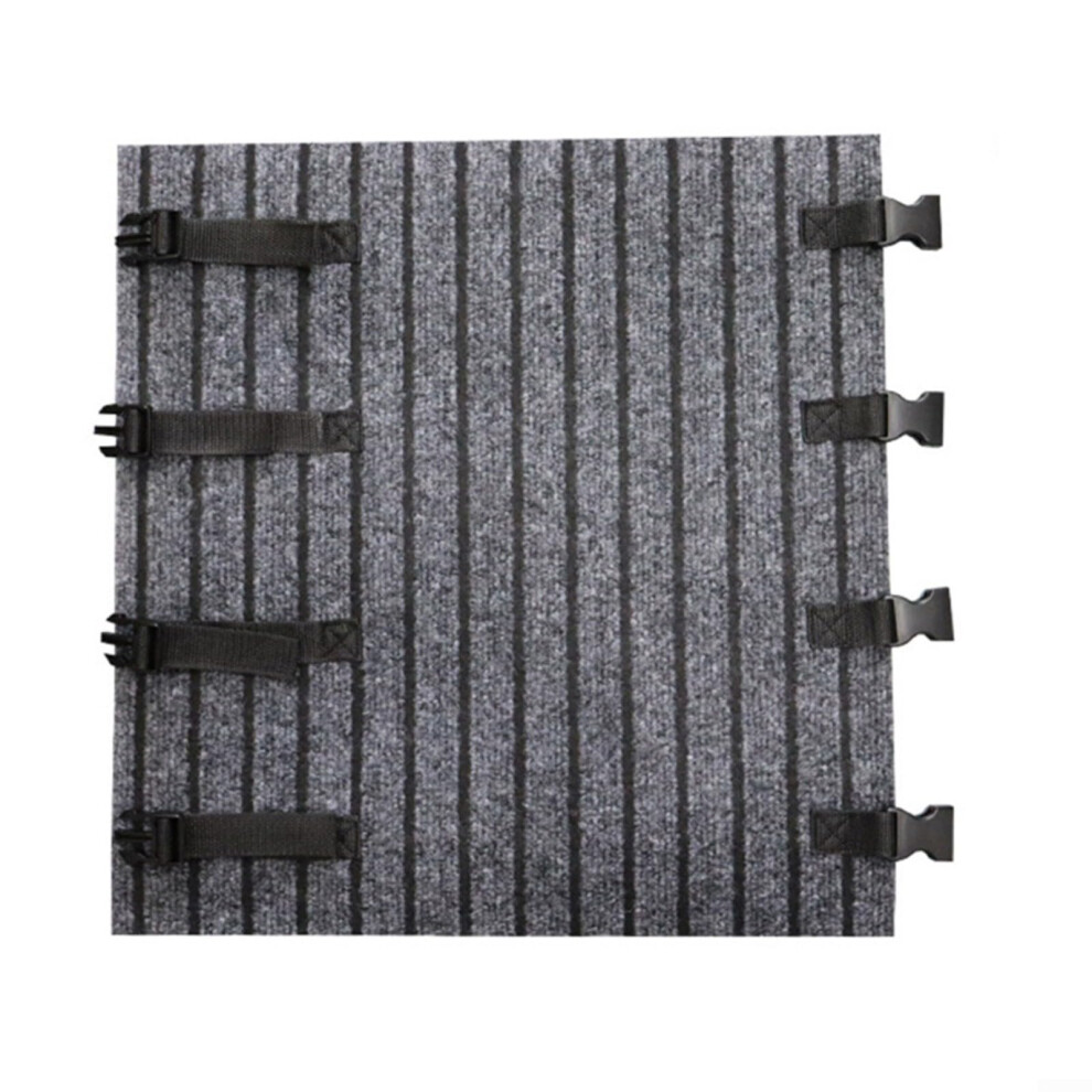 Rv Step Protection Pad Adjustable Antislip Floor Mat For Camper Trailer 46X46 Cm Polyester Outdoor Accessory 9347817977134