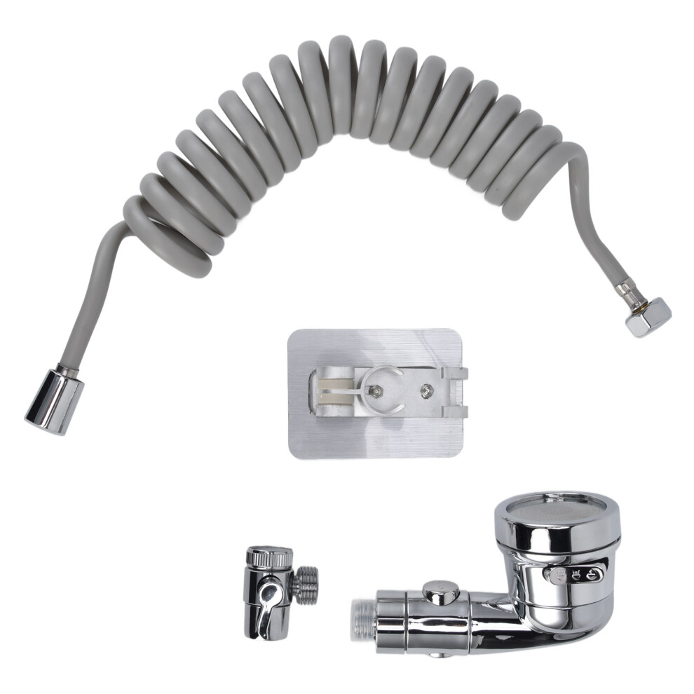 High-Pressure Multi-Mode Spray Sink Faucet Sprayer Attachment, Copper Valve Adapter Ensures Durability And Easy Installation Universal Fit For 9405630787726