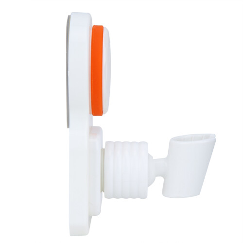 Height-Adjustable & Removable Design, Universal Compatibility, Strong Adhesive or Suction Mount for Safe Secure Fixation, Elegant Finish for Stylish 2