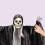 Διακόσμηση για το Halloween με ευρεία χρήση, Grim Reaper και ανθεκτικό υλικό για εξωτερικό 4