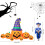 Μαγικά φουσκωτά για το Halloween, μοναδικός σχεδιασμός Halloween που εξασφαλίζει 2