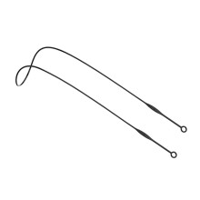 Magnetisches Verbindungskabel, flexibles-Silikon schwarz