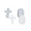 Multipurpose Artistics Crosses Plaster Mould Set Sturdy Silicone 1