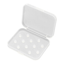 Aufbewahrungsbox für Kopfhörer-Ohrstöpsel,-transparent
