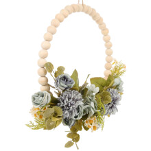 5Stk Dunkelblaue Holzperlen Für Hochzeit Und DIY