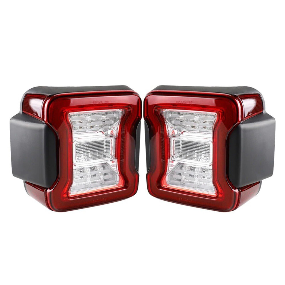 Led Tail Lights For Jeep Wrangler Jl 20182022 Plug And Play Waterproof Brightness Rear Lamps 9347817979183