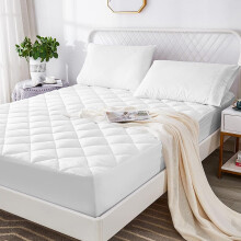 (Buy 1, Single) Extra Deep 30cm Quilted Mattress Protector Single Double King Super King - Super Soft Microfiber Cover with Polyester Filling