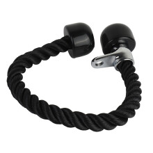 Schwere Trizeps-Trainingsseil mit Karabiner für das Fitnessstudio, Nylon-Stahl