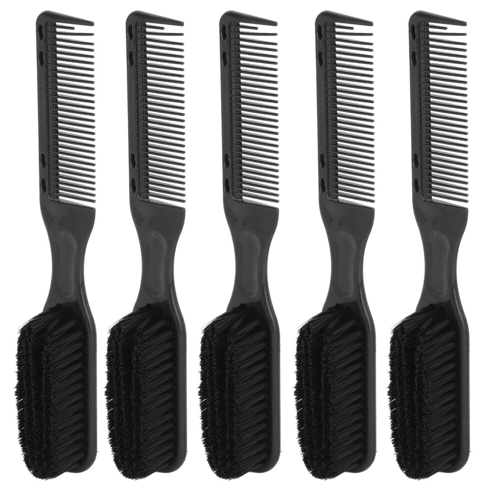 Men's Dual Head Hair & Beard Styling Brush - Ergonomic Portable 5 Pcs