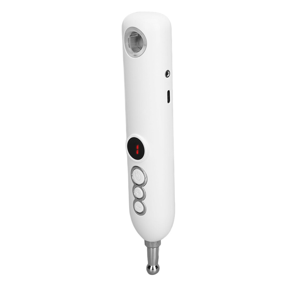 Electric Acupuncture Massage Pen 9 Strength Rechargeable 1000mAh, 19x3.5x2.5cm