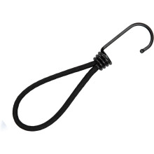 Professional Bungee Cords With Hooks, Latex Core Heavy Duty Outdoor Straps For Tarpaulins Posters Quick Tensioning Reusable High Quality Weather Resis