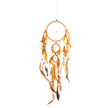 Wall Hanging Dream Catcher With Feathers Handmade Gift Ethnic Style Design American Indian Characteristics Life Tree Dream Catcher Multifunctional