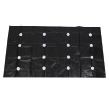 Non Woven Tree Rings Agricultural Mulching Film Perforated Weed Barrier Landscape Fabric Cropland Ground Covering Raised Bed Thermal Insulation Film F