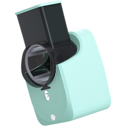 Electric Vegetable Cutter USB Rechargeable Drum Slicer Quick Uniform Cutting Multifunctional White 1