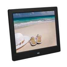 Memoria Mosaic, cadre photo numérique 7 pouces avec écran LCD 1024x600, fonction calendrier et horloge, design ultra-fin avec option de fixation