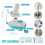 Needlecraft Yarn  Winder Hand Operated Low Noise Wool Winder Machine Portable Light Wool String Winder 6