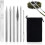 7Pcs Paracord Stitching Set, Paracord Lacing Tools Set,Jig,Stitching with Storage Bag Smoothing Tool for Laces Strings 1