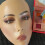 Silicone Makeup Mannequin Face, Practice Board for Eye Makeup, Eyeliner & Eyeshadow Simulation 6