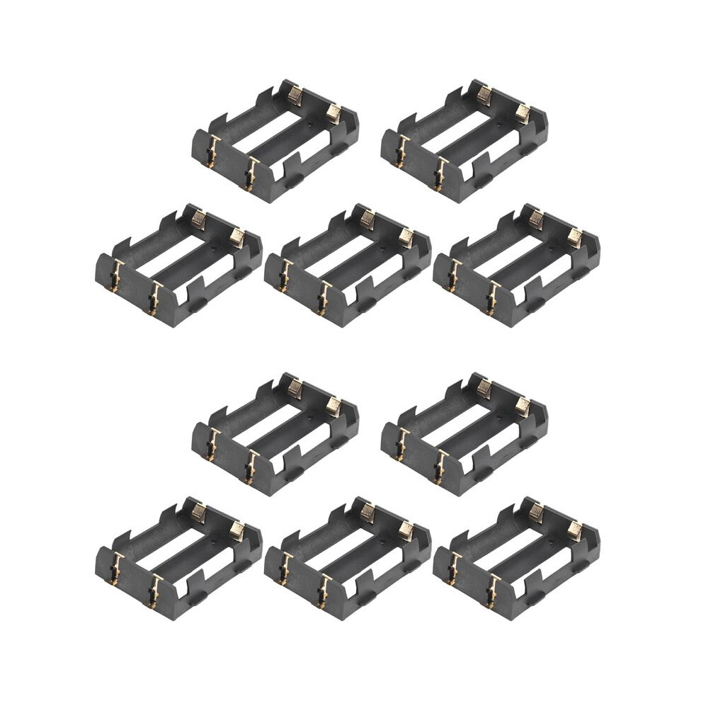 10Pcs/Lot 2 X 26650 Battery Holder Smd With Pins 26650 Battery Storage Box Tbh-26650-2C-Smt Bronze 4712880210108
