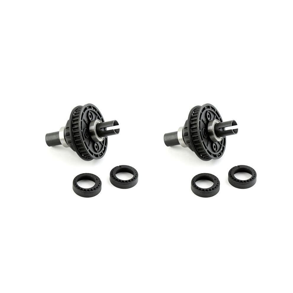 2X 38T Belt Gear Differential With Bearing For 3Racing Sakura S Xi Xis Cs D4 D5 1/10 Rc Car Upgrade Parts 4713321991228