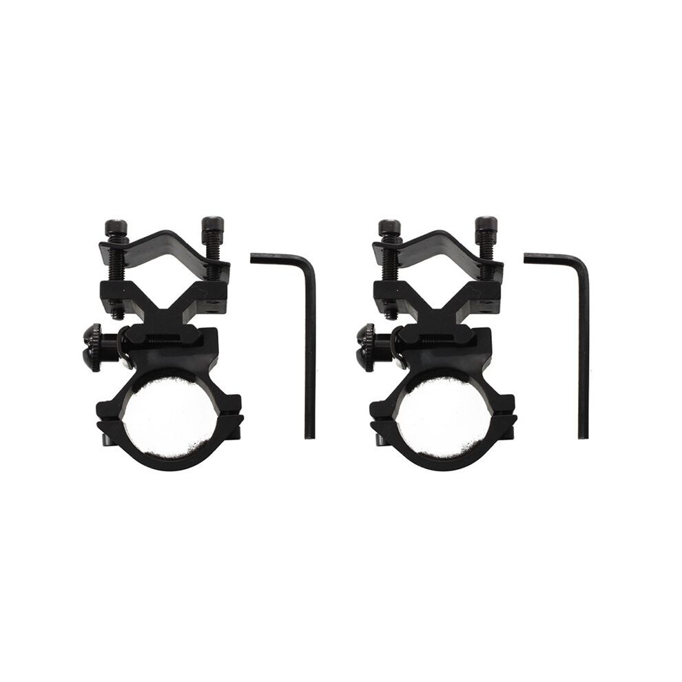 2X Support Adapter Assembly Of Flashlight Pr Rifle Gun 6031527378581