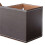 2Pcs PU Leather Multi-Function Desk Stationery Organizer Storage Box Pen/Pencil,Cell Phone(Brown-Flannel) 7