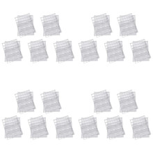 40 PCS 42 Pockets Clear Coin Holders Folder Sheets Storage Cash Money Collection Album PVC Albums Collecting