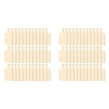 72 Pcs Wooden Cutting Board with Handle Unfinished Wood Charcuterie Boards Paddle Blank Chopping Board