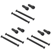 6 Zestaw Tylny Wał Napędowy Dogbone 45-SJ18 45-SJ17 dla XLH Xinlehong 9145 Hosim 9145 1/20  Truck Części Zamienne do Samochodów Rc