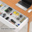 18 Pcs Clear Drawer Organizer Trays Assorted 4-Size Drawer Dividers, Versatile Storage Boxes Makeup Organiser Set 3