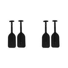 4 Piezas Remos TelescóPicos de PláStico para , Remo Plegable para Kayak, Moto AcuáTica y Canoa, Accesorios para Barcos de Seguridad