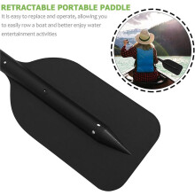4Pcs Paddles Telescoping Plastic Boat Paddle Collapsible Oar for Kayak Jet Ski and Canoe Safety Boat Accessories