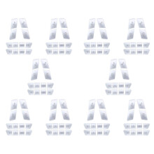 120 Piezas De Botones De Bloqueo De Memoria De Asiento De Puerta De Coche Cubre Pegatinas Para Cla / Gla / GLK / GLE / CLS / GL / ML /